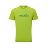 Mountain Equipment Groundup Skyline Men's Tee Outdoor Action Cactus- Front