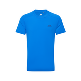 Mountain Equipment Headpoint Men's Tee Outdoor Action Atlantic Blue- Front
