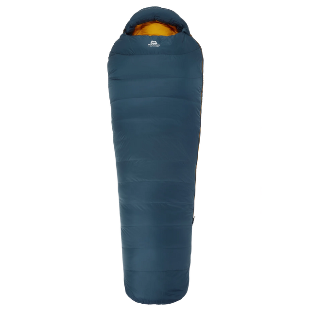 Mountain Equipment Helium 400 Sleeping Bag (-5°C/23°F) Outdoor Action Majolica Blue- Full Length