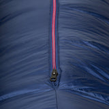 Mountain Equipment Helium 400 Women's Sleeping Bag Outdoor Action Medieval Blue- Zip