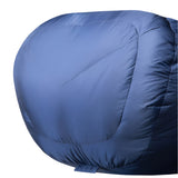 Mountain Equipment Helium 600 Women's Sleeping Bag Outdoor Action Medieval Blue- Foot box