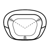 Mountain Equipment Helium 800 Sleeping Bag Majolica Blue- Anatomically shaped offset foot-box