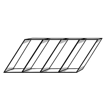 Mountain Equipment Helium 800 Sleeping Bag Outdoor Action Majolica Blue- Slanted box-wall baffles