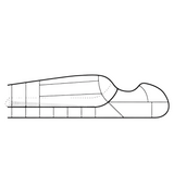 Mountain Equipment Helium GT 250 Sleeping Bag Anvil Grey- Mid-level Side Seams