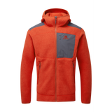 Mountain Equipment Highpile Hooded Men's Jacket Outdoor Action RedRock/Ombre- Front