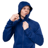 Mountain Equipment Jorasses Hooded Men's Jacket Outdoor Action Admiral Blue- YKK® centre front zip