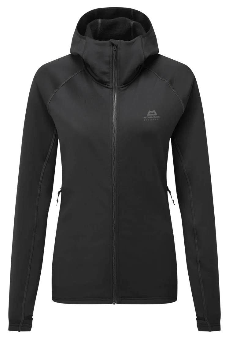 Mountain Equipment Jorasses Hooded Women's Jacket Outdoor Action Black- Front