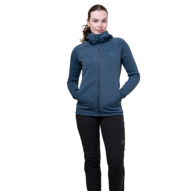 Mountain Equipment Jorasses Hooded Women's Jacket Outdoor Action Dusk- 2 zipped hand warmer pockets