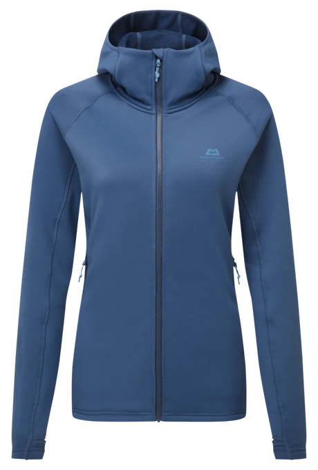 Mountain Equipment Jorasses Hooded Women's Jacket Outdoor Action Dusk- Front
