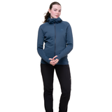 Mountain Equipment Jorasses Hooded Women's Jacket Outdoor Action Dusk- Thumb Loop