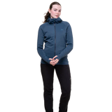 Mountain Equipment Jorasses Hooded Women's Jacket Outdoor Action Dusk- Thumb loops