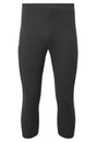 Mountain Equipment Jorasses Lite Men's 3/4 Tight Outdoor Action Black- Front