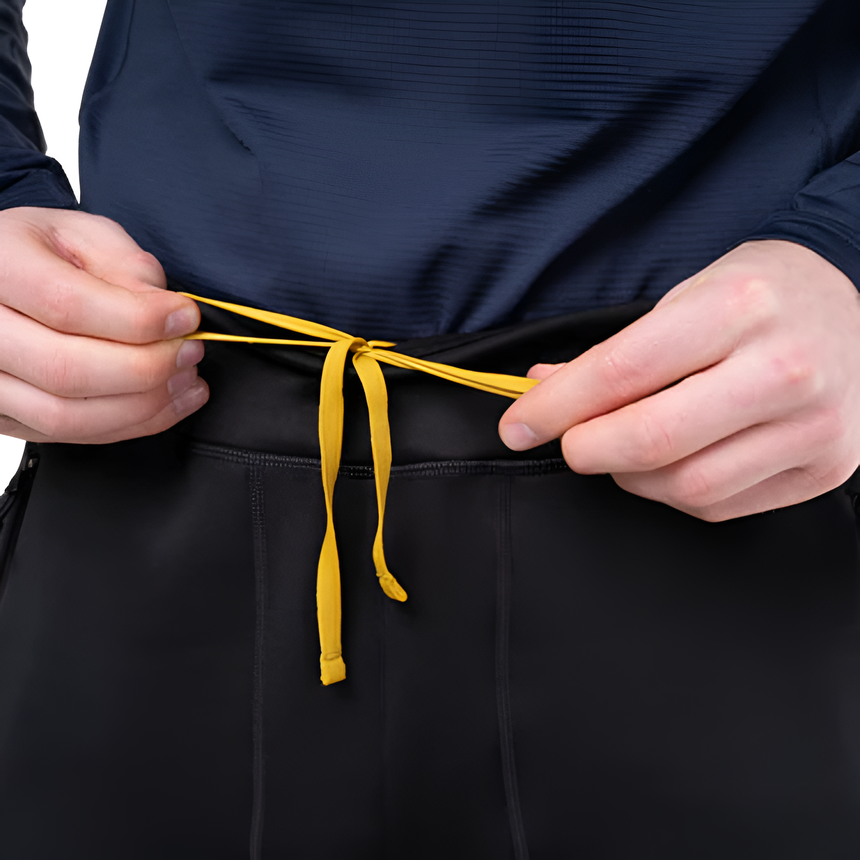 Mountain Equipment Jorasses Men's Pant Outdoor Action Black- Waistband with Drawcord