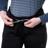 Mountain Equipment Jorasses Women's Pant Outdoor Action Black- Waistband with Drawcord