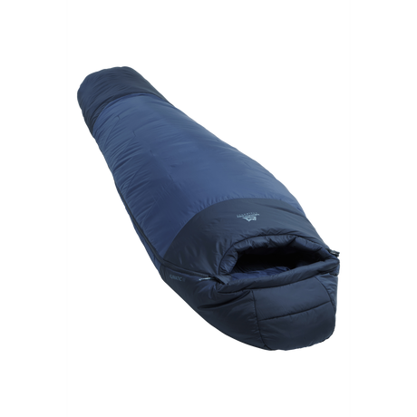 Mountain Equipment Klimatic II Women's Sleeping Bag (-1°C/30°F) Outdoor Action Dusk- Slanted