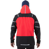 Mountain Equipment Kongur MRT GORE-TEX® Jacket Outdoor Action Imperial Red/Black- Back fit
