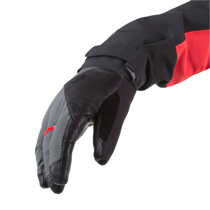 Mountain Equipment Kongur MRT GORE-TEX® Jacket Outdoor Action Imperial Red/Black- Cuff