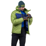Mountain Equipment Kryos Men's Jacket Outdoor Action Cactus/Admiral-Inner Pocket