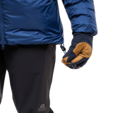 Mountain Equipment Kryos Women's Jacket Outdoor Action Admiral Blue- Hem Drawcords