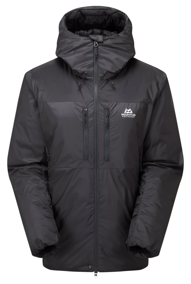 Mountain Equipment Kryos Women's Jacket Outdoor Action Obsidian- Front