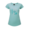 Mountain Equipment Leaf Women's Tee Outdoor Action Aqua- Front