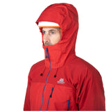 Mountain Equipment Lhotse GORE-TEX Men's Jacket Outdoor Action Imperial Red/Crimson- Helmet Compatible Hood