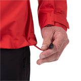 Mountain Equipment Lhotse GORE-TEX Men's Jacket Outdoor Action Imperial Red/Crimson- Hem Drawcord