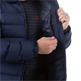 Mountain Equipment Lightline Eco Men's Jacket Outdoor Action Cosmos- Inner Zipped Pocket