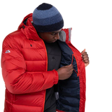 Mountain Equipment Lightline Men's Jacket Outdoor Action Chili Red- Inner Zipped Security Pocket