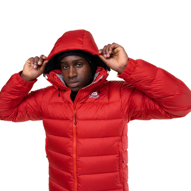 Mountain Equipment Lightline Men's Jacket Outdoor Action Chili Red - Hood