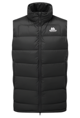 Mountain Equipment Lightline Men's Vest Outdoor Action Black- Front