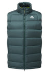 Mountain Equipment Lightline Men's Vest Outdoor Action Pine- Front