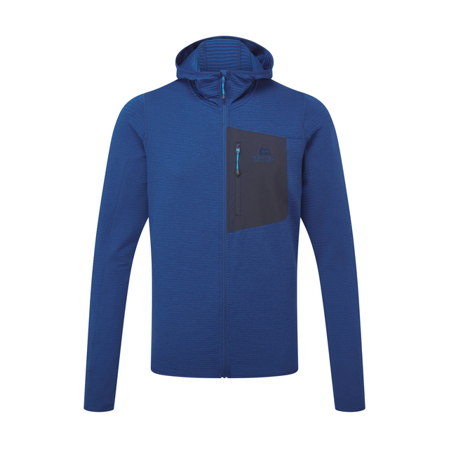 Mountain Equipment Lumiko Hooded Men's Jacket Outdoor Action Admiral/Cosmos- Front