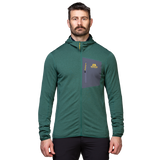 Mountain Equipment Lumiko Hooded Men's Jacket Outdoor Action Fern/Ombre- Front fit