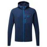 Mountain Equipment Lumiko Hooded Men's Jacket Outdoor Action Medieval Blue - Front