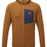 Mountain Equipment Lumiko Hooded Men's Jacket Outdoor Action Walnut/Cosmos - Front