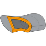 Mountain Equipment Lunar II Sleeping Bag (-2°C/28°F) Outdoor Action Denim Blue- Foot box