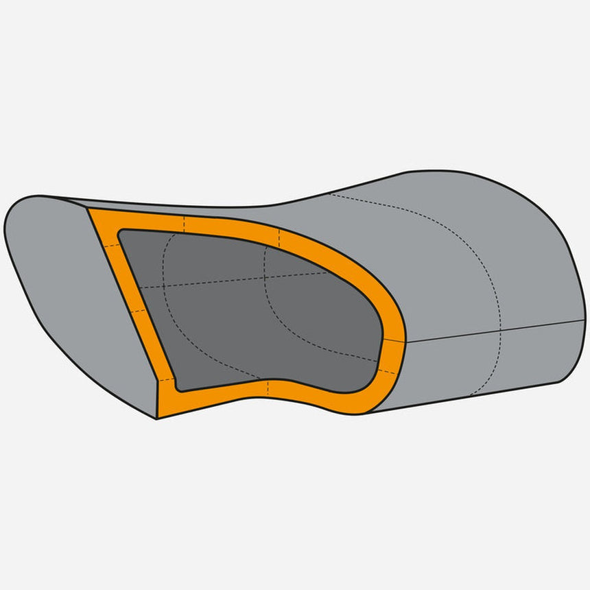 Mountain Equipment Lunar I Sleeping Bag (5°C/40°F) Outdoor Action Denim Blue- Microfoot