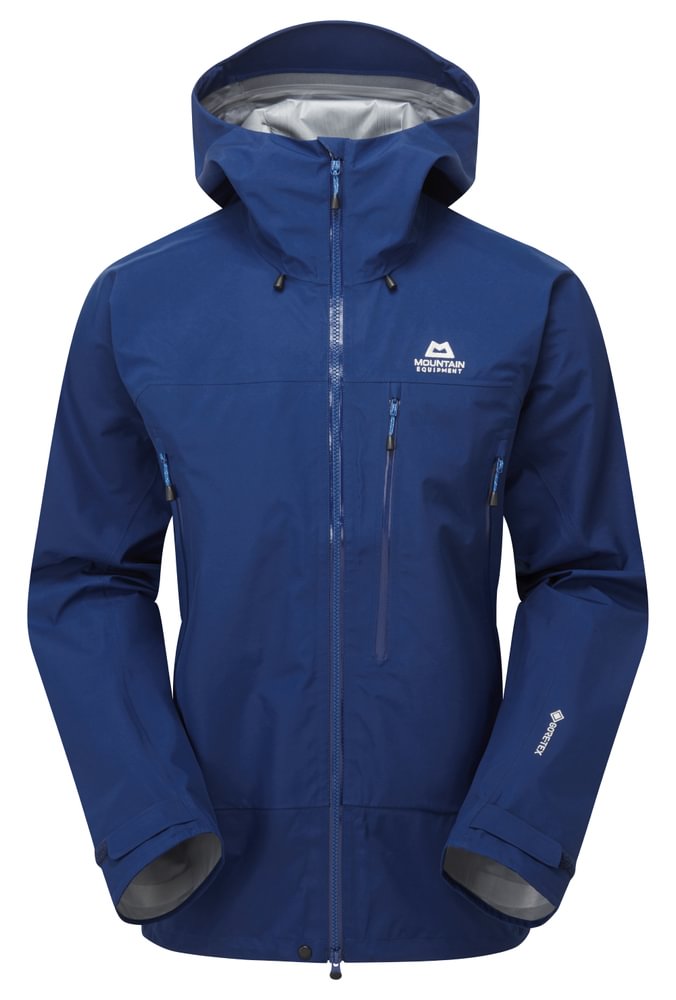 Mountain Equipment Makalu GORE-TEX Men's Jacket Outdoor Action Admiral Blue- Front