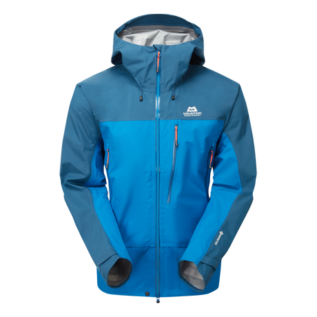 Mountain Equipment Makalu GORE-TEX Men's Jacket Outdoor Action Mykonos/Majolica- Front