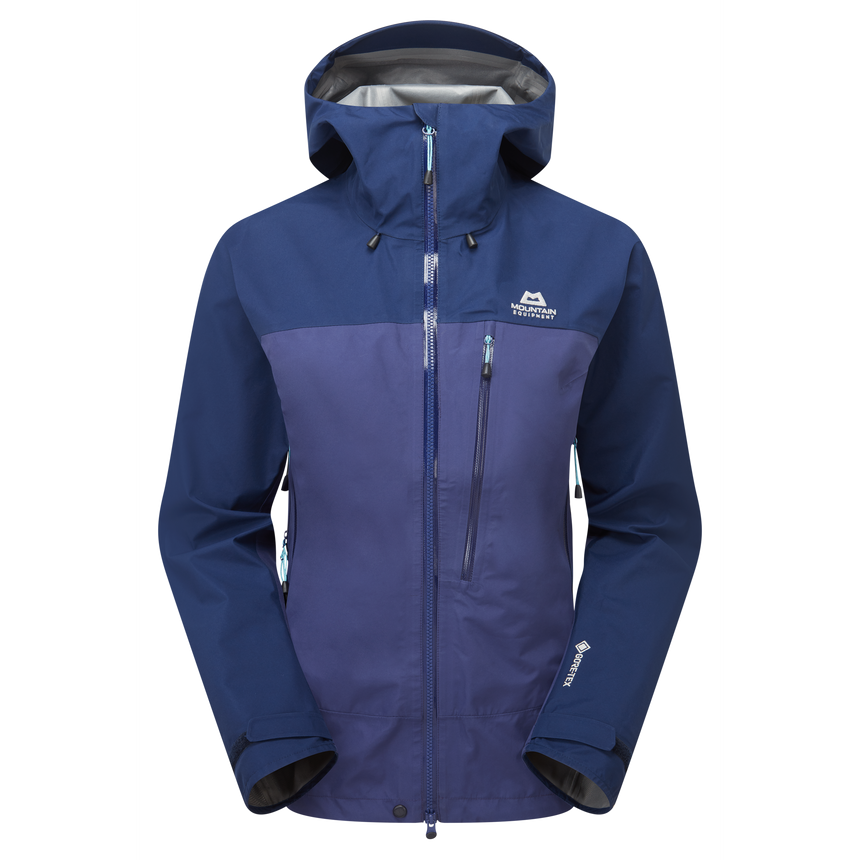 Mountain Equipment Makalu GORE-TEX Women's Jacket Outdoor Action Amethyst/Medieval- Front