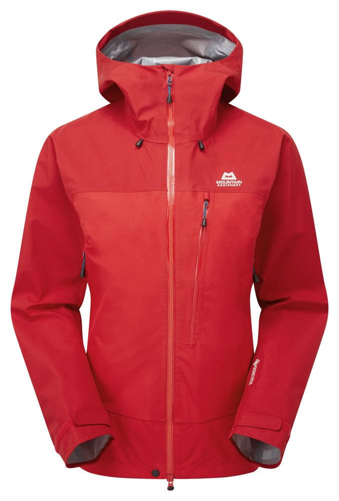 Mountain Equipment Makalu GORE-TEX Women's Jacket Outdoor Action Imperial Red/Crimson- Front