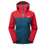Mountain Equipment Makalu GORE-TEX Women's Jacket Outdoor Action Majolica/Capsicum- Front