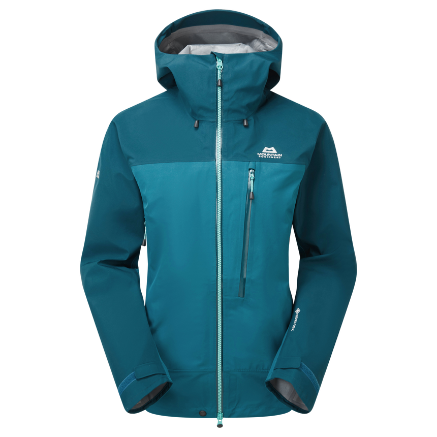 Mountain Equipment Makalu GORE-TEX Women's Jacket Outdoor Action Spruce/Deep Teal- Front
