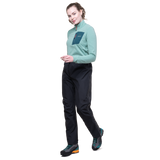 Mountain Equipment Makalu GORE-TEX Women's  Pant Outdoor Action Black- Front Fit 