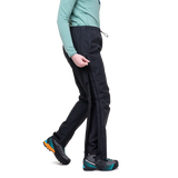 Mountain Equipment Makalu GORE-TEX Women's  Pant Outdoor Action Black- YKK 3/4 Length Side Zip