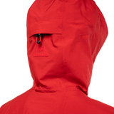 Mountain Equipment Manaslu Women's Jacket Outdoor Action Chili/Crimson- Cord Locks