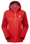 Mountain Equipment Manaslu Women's Jacket Outdoor Action Chili/Crimson- Front