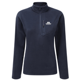 Mountain Equipment Micro Women's Zip-T Fleece Outdoor Action Cosmos- Front