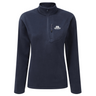 Mountain Equipment Micro Women's Zip-T Fleece Outdoor Action Cosmos- Front